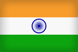 Flagge Indien